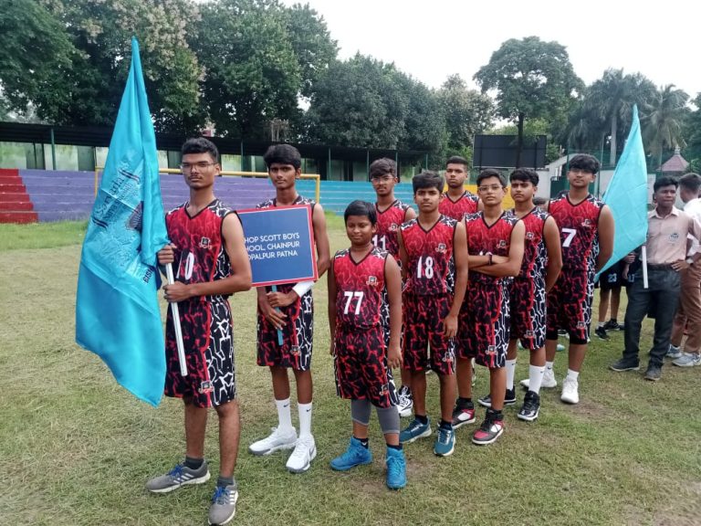 Students of Bishop Scott Boys School at their best in sports events.